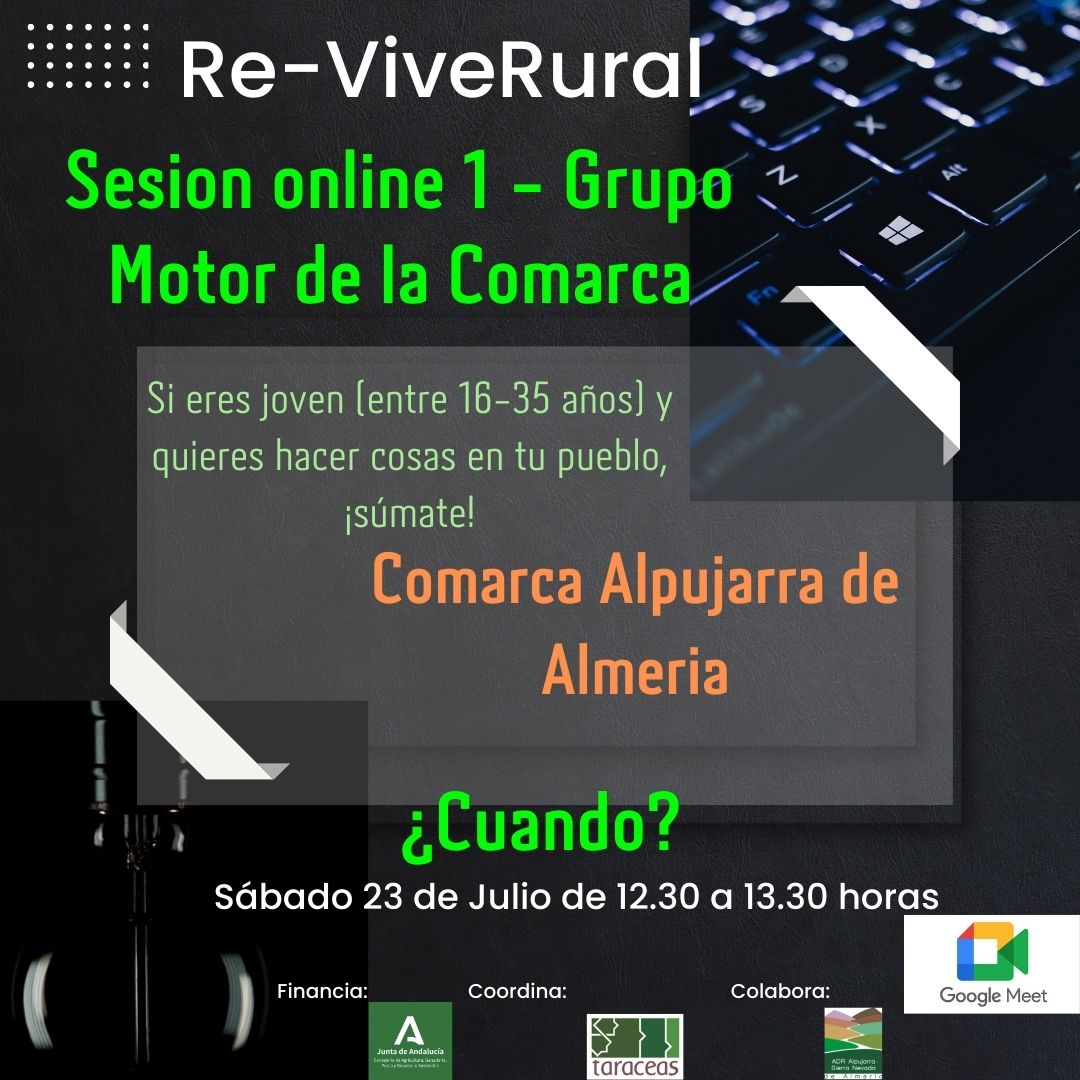 Sesiones online 1 Alpujarra Almería sábado 23